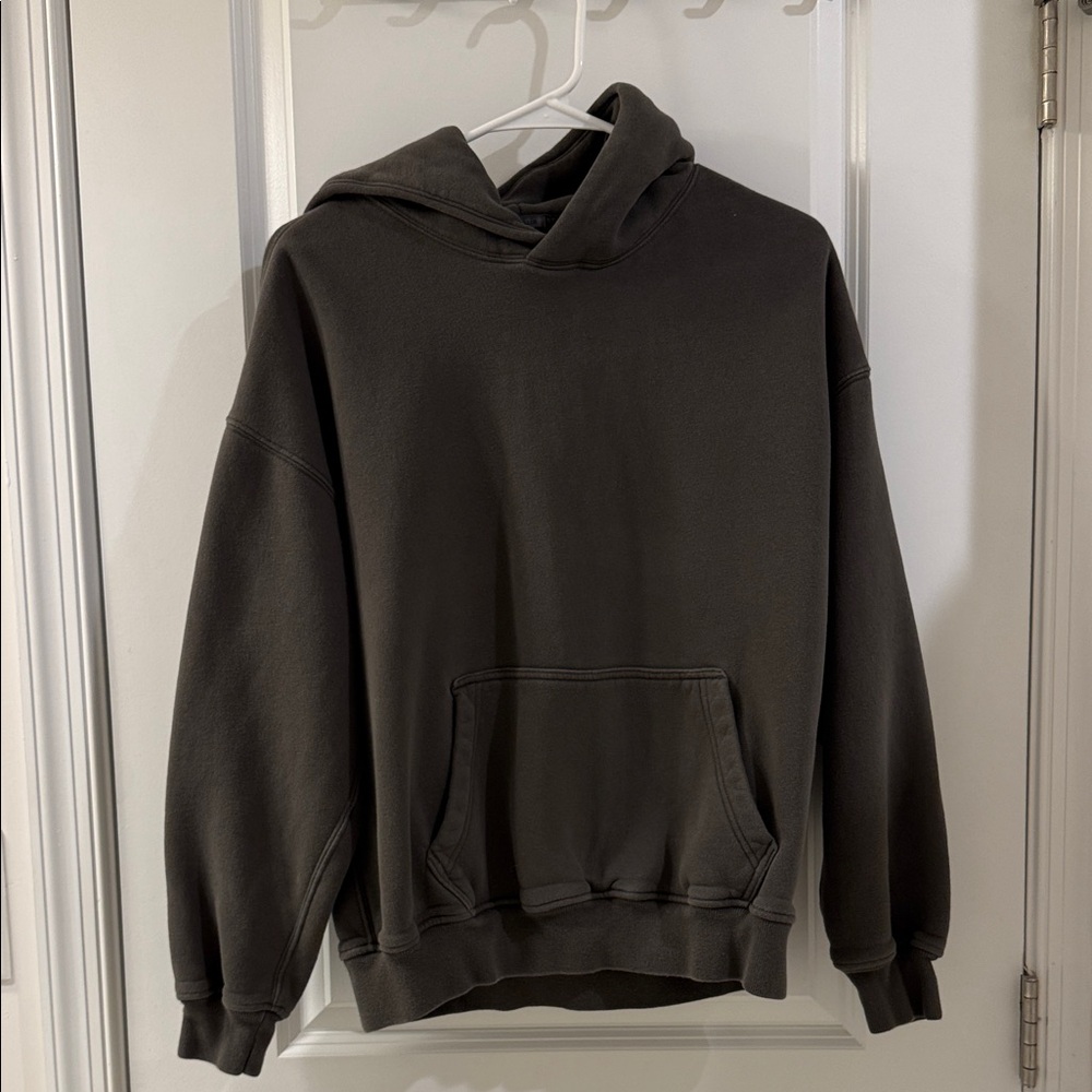 Abercrombie & Fitch Essential Popover Hoodie XS green